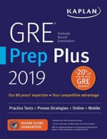 GRE Prep Plus 2019 - libro en inglés