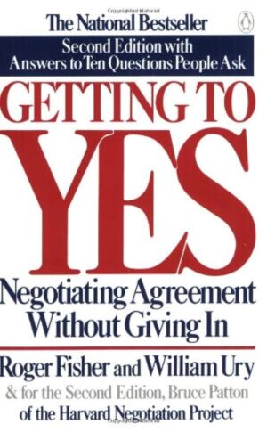 Getting to Yes (Paperback, 1992) - libro en inglés
